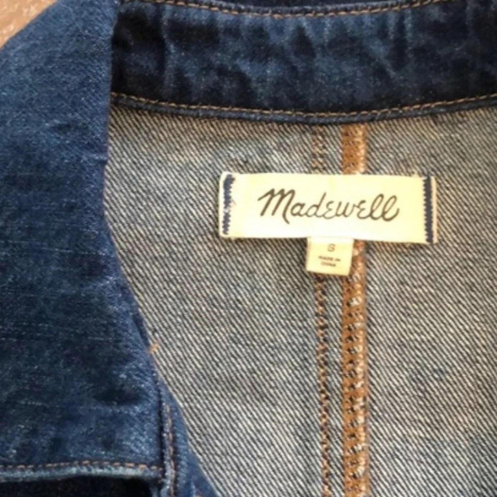 RARE Madewell Classic Oversized Chore Coat Denim